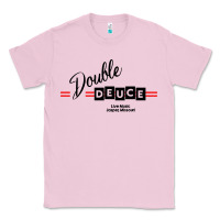 Bubblegum Pink double deuce live music Classic Tee - linhVisuals