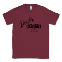 Burgundy double deuce live music Classic Tee - linhVisuals