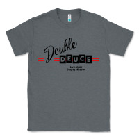 Charcoal Heather double deuce live music Classic Tee - linhVisuals