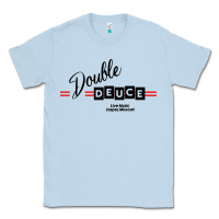Dusty Blue double deuce live music Classic Tee - linhVisuals