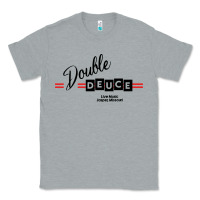 Heather Grey double deuce live music Classic Tee - linhVisuals