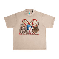French Oak take me out to the ballgame Urban Heavy Tee - RacoonDesign