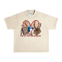 Sandshell take me out to the ballgame Urban Heavy Tee - RacoonDesign