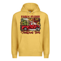 Antique Gold farm fresh christmas trees Premium Hoodie - BarkalooDesign