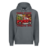 Rock farm fresh christmas trees Premium Hoodie - BarkalooDesign