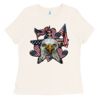 Bone eagle star png Ladies Tee - SublimationCraftShop