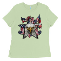 Matcha eagle star png Ladies Tee - SublimationCraftShop