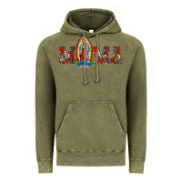 Vintage Olive mama our lady of guadalupe Vintage Hoodie - BarkalooDesign