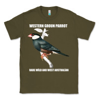 Army Green western ground parrot rare wild and west australian Classic Tee - Bettercallsaul