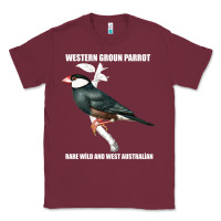 Burgundy western ground parrot rare wild and west australian Classic Tee - Bettercallsaul