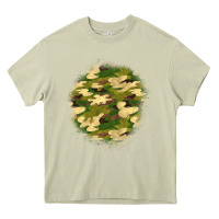 Mossy camouflage patch 2 Heavy Core Tee - BundleAndBundleShop