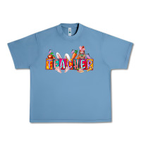 Pebble Blue teacher easrter day Urban Heavy Tee - RacoonDesign