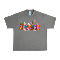 Tornado teacher easrter day Urban Heavy Tee - RacoonDesign