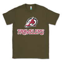 Army Green arkansas travelers Classic Tee - linhVisuals
