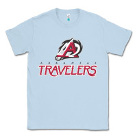 Dusty Blue arkansas travelers Classic Tee - linhVisuals