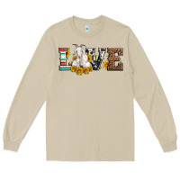 Mushroom love goats serape cowhide leopard goat family Long Sleeve Tee - Artiststas