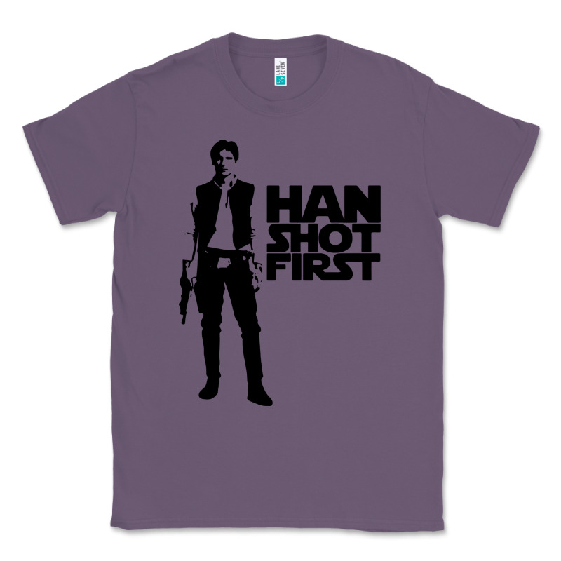 Han Shot First Classic Tee by linhVisuals | Teevron