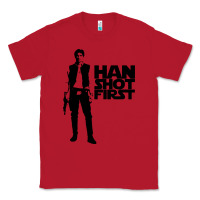 Red han shot first Classic Tee - linhVisuals