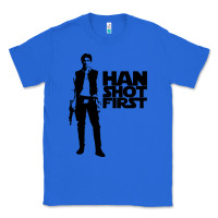 True Royal han shot first Classic Tee - linhVisuals
