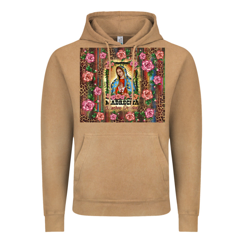Madrecita Muchas Gracias Vintage Hoodie by BarkalooDesign | Teevron