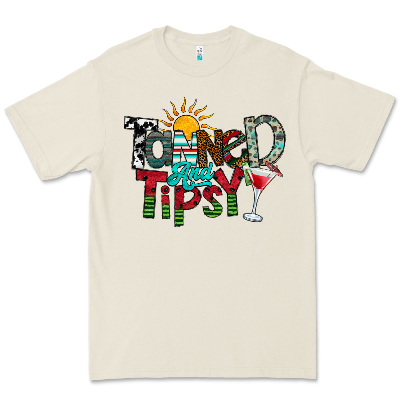 Tanned And Tipsy Premium Tee by CowhideDigitalArt | Teevron