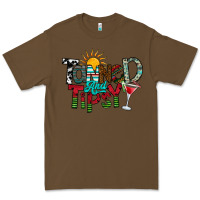 Cacao Tanned And Tipsy Premium Tee - CowhideDigitalArt