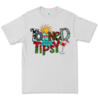 Dove Grey Tanned And Tipsy Premium Tee - CowhideDigitalArt