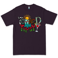 Plum Tanned And Tipsy Premium Tee - CowhideDigitalArt