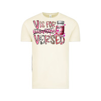 V Is For Valentine Versed Vintage Tee | Teevron