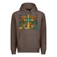 Coffee fall cross Premium Hoodie - RanaPortraitStore