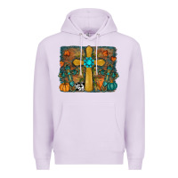 Lilac fall cross Premium Hoodie - RanaPortraitStore
