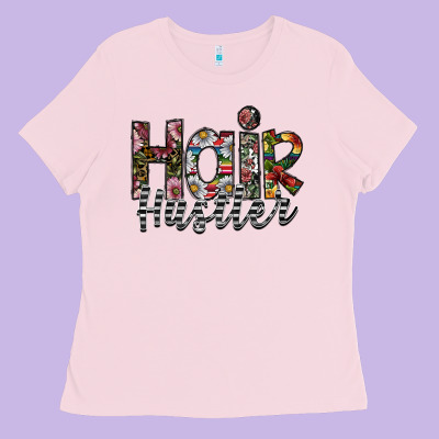 Hair Hustler Ladies Tee Designed By Sublimationcraftshop
