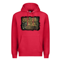 Cardinal camouflage leopard background Premium Hoodie - BarkalooDesign
