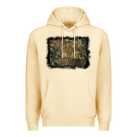 Pina Colada camouflage leopard background Premium Hoodie - BarkalooDesign