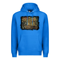 True Royal camouflage leopard background Premium Hoodie - BarkalooDesign