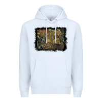 White camouflage leopard background Premium Hoodie - BarkalooDesign