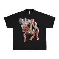 Black Baby Spotted Pig Urban Heavy Tee - LillyAllenDesigns
