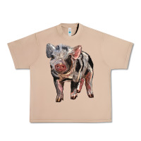 Burro Baby Spotted Pig Urban Heavy Tee - LillyAllenDesigns