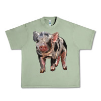 Oil Green Baby Spotted Pig Urban Heavy Tee - LillyAllenDesigns