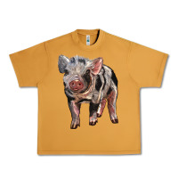 Peanut Butter Baby Spotted Pig Urban Heavy Tee - LillyAllenDesigns