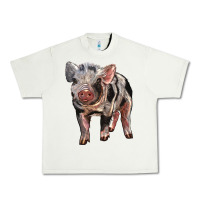 Pistachio Baby Spotted Pig Urban Heavy Tee - LillyAllenDesigns