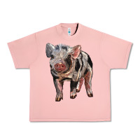 Salmon Baby Spotted Pig Urban Heavy Tee - LillyAllenDesigns