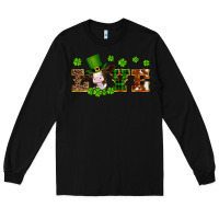 Black st patricks love heifer Long Sleeve Tee - Artiststas