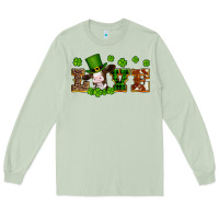 Matcha st patricks love heifer Long Sleeve Tee - Artiststas