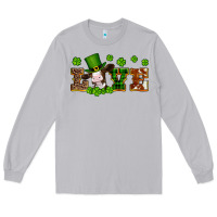 Moon Dust st patricks love heifer Long Sleeve Tee - Artiststas