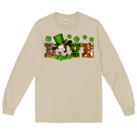 Mushroom st patricks love heifer Long Sleeve Tee - Artiststas