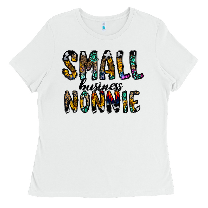 Small Business Nannie Ladies Tee by CowhideDigitalArt | Teevron