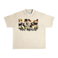 Sandshell new mexico state cowhide serape cactus Urban Heavy Tee - RanaPortraitStore