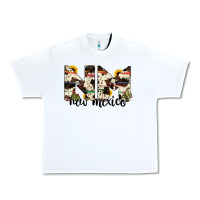 White new mexico state cowhide serape cactus Urban Heavy Tee - RanaPortraitStore