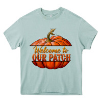 Arona welcome to our patch Heavy Core Tee - BundleAndBundleShop